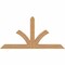 Ekena Millwork Richland Timber Gable Bracket, Western Red Cedar, 84"W x 42"H x 5 1/2"D x 5 1/2"F, 12/12 Pitch GBW084X42X0606RIC00SWR - alternate 1